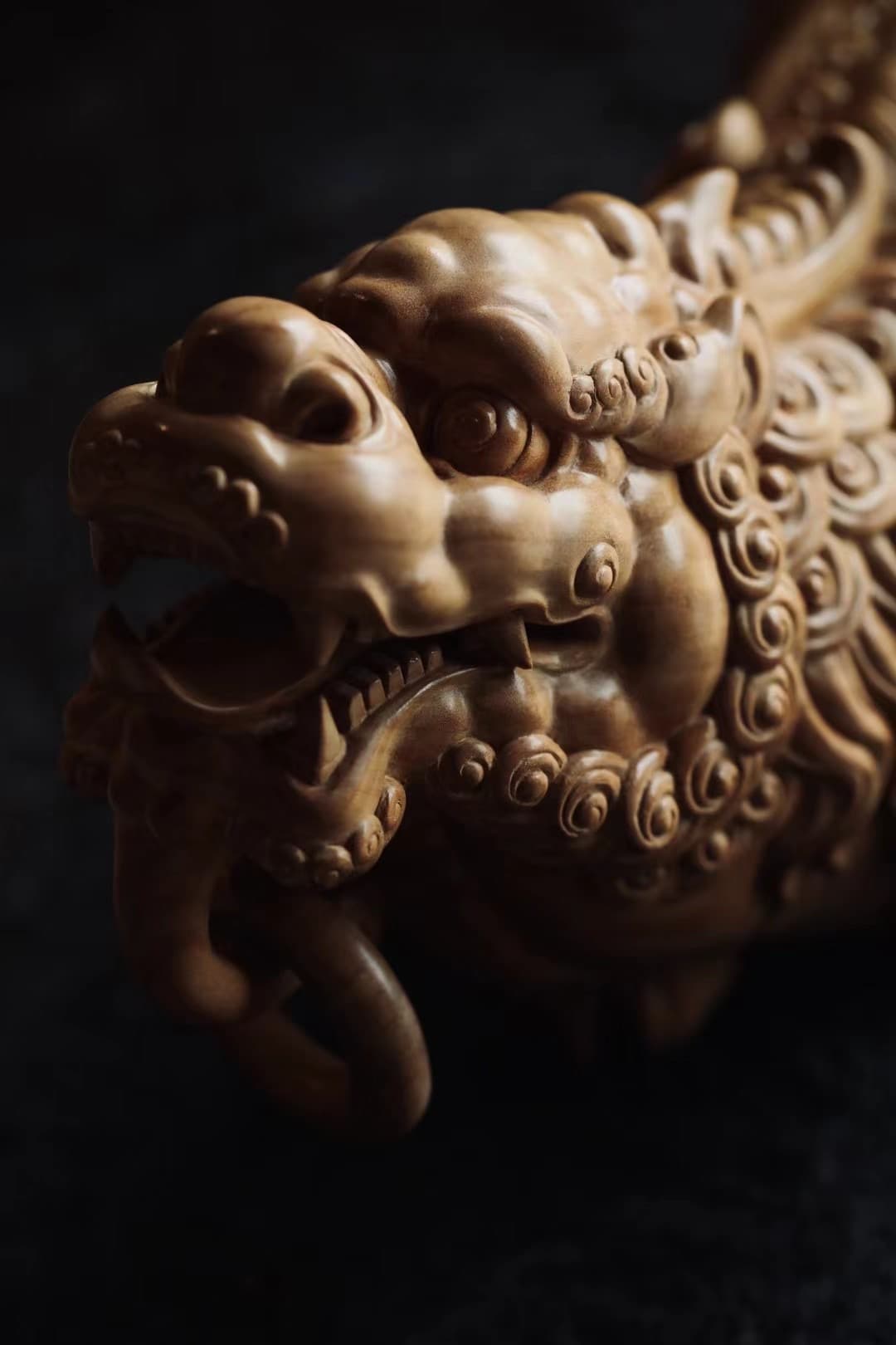 老山檀香瑞兽