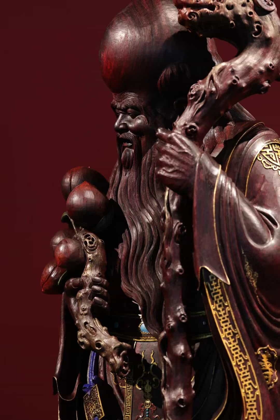 印度小叶紫檀寿星