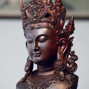 印度小叶紫檀大佛头